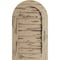 Ekena Millwork Timberthane Pecky Cypress Round Top Faux Wood Non-Functional Gable Vent, Primed Tan, 28"W x 24"H GVURRT28X24DPCPR - alternate 1